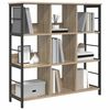 vidaXL Bookshelf Sonoma Oak 102 x 32 x 104.5 cm Engineered Wood