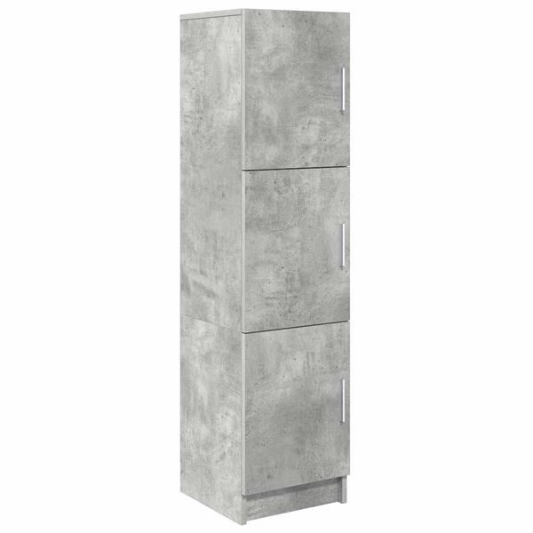 vidaXL Highboard Concrete Grey 31.5 x 32 x 122.5 cm