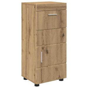 vidaXL Bathroom Cabinet Set TULUM Artisan Oak 37 x 31.5 x 82 cm