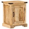 vidaXL Bedside Cabinet 40x35x50 cm Solid Wood Mango
