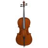 vidaXL Cello Full Set with Bag and Natural Hair Bow Dark Wood 4/4