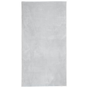 vidaXL Rug HUARTE Short Pile Soft and Washable Grey 60x110 cm