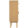 vidaXL Bathroom Cabinet Olden Brown 35 x 30 x 90 cm Solid Pine wood