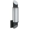 vidaXL Outdoor Wall Light Black Stainless Steel