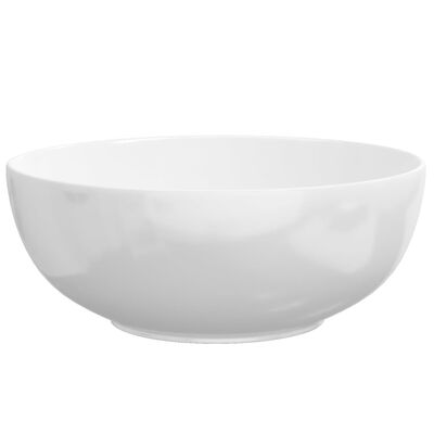 vidaXL Wash Basin White 44x17 cm Ceramic Round