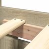 vidaXL Bed Frame with Headboard without Mattress Sonoma Oak 160x200 cm
