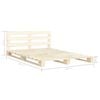 vidaXL Pallet Bed Frame without Mattress Solid Pine Wood 180x200 cm Super King