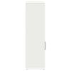 vidaXL Bookcase White 60x24x85 cm Engineered Wood