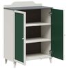 vidaXL Sideboard with Chalkboard Grey and White 80 x 40 x 110 cm