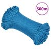 vidaXL Work Rope Blue 3 mm 500 m Polypropylene