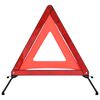vidaXL Traffic Warning Triangles 10 pcs Red 56.5x36.5x44.5cm