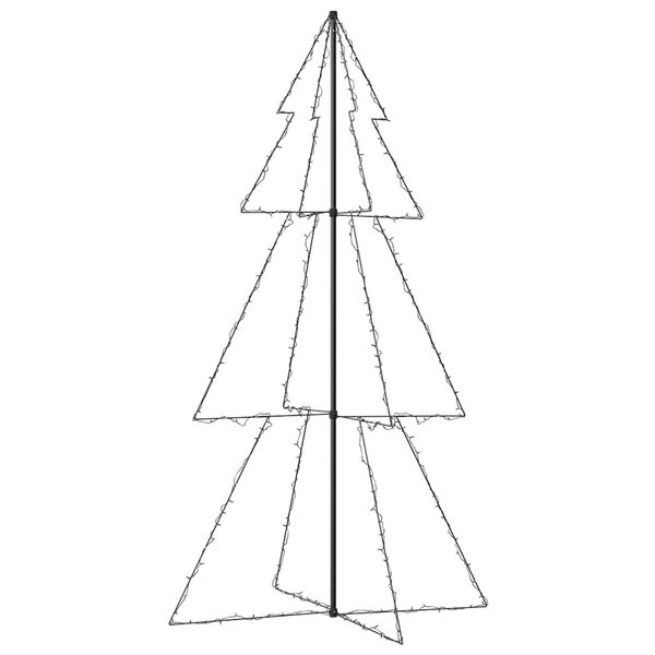 vidaXL Christmas Cone Tree 300 LEDs Indoor and Outdoor 120x220 cm