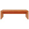 vidaXL Monitor Stand Wax Brown 50x27x15 cm Solid Wood Pine