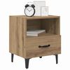 vidaXL Bedside Cabinet Artisan Oak 40 x 35 x 47.5 cm Engineered Wood