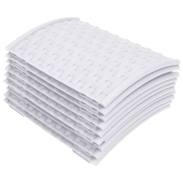 vidaXL Christmas Tree Skirt White &Oslash;54x19.5 cm