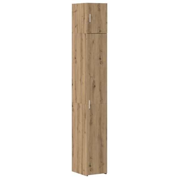 vidaXL Storage Cabinet 3 pcs Artisan Oak 30 x 42.5 x 225 cm