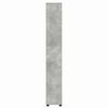 vidaXL Bathroom Cabinet with Shelf Concrete Grey 30.5 x 30 x 195 cm