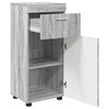 vidaXL Bathroom Cabinet Set TULUM Grey Sonoma 37 x 31.5 x 82 cm