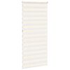 vidaXL Zebra Blind Marble Beige 105x230 cm Fabric Width 100.9 cm Polyester