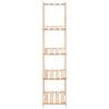 vidaXL 5-Tier Storage Racks 3 pcs 80x38x170 cm Solid Pinewood 250 kg