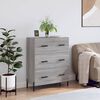 vidaXL Sideboard Grey Sonoma 69.5x34x90 cm Engineered Wood