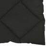 vidaXL Full Year Duvet Black 200 x 155 cm Microfiber