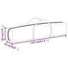 vidaXL Folding Party Tent with Sidewalls Anthracite 2x2 m