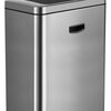 EKO Sensor Bin Mirage 2x20 L Matte Silver