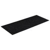 vidaXL Stair Mats Self-adhesive 15 pcs 60x25 cm Black Rectangular