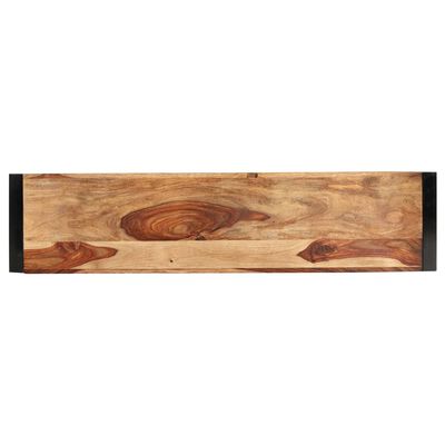 vidaXL Console Table 150x35x76 cm Solid Sheesham Wood