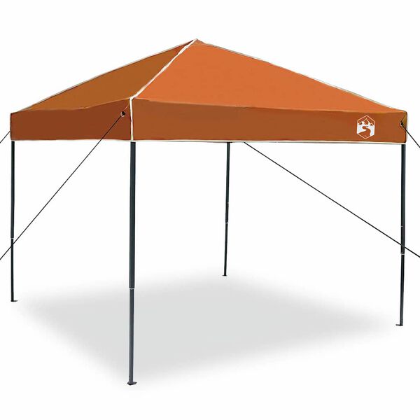 vidaXL Pop-up Canopy Tent Orange 250 x 250 cm Fabric