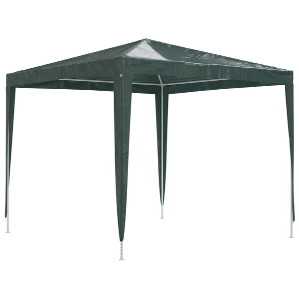 vidaXL Professional Party Tent 2.5x2.5 m Green 90 g/m²