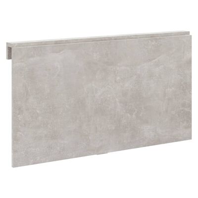 vidaXL Folding Wall Table Concrete Grey 100x60x56 cm Engineered Wood