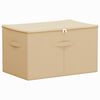vidaXL Storage Box 2 pcs Cream 60 x 43 x 35 cm Non-woven fabric