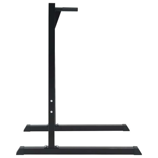vidaXL Dip Station Black 104 x 66.5 x 122 cm Powder-coated steel