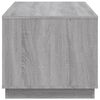 vidaXL Coffee Table Grey Sonoma 102x50x44 cm Engineered Wood