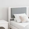vidaXL Headboard Other White 150 cm Solid pine wood