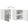 vidaXL Kitchen Cabinet Kalmar Concrete Grey 30 x 31 x 40 cm