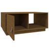 vidaXL Coffee Table Honey Brown 80x50x35.5 cm Solid Wood Pine