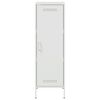 vidaXL Highboard White 36x39x113 cm Steel
