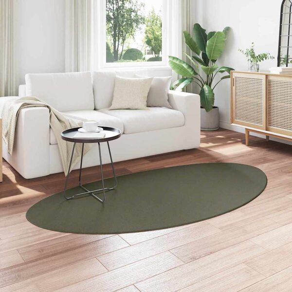 vidaXL Area Rugs HUARTE Forest green 100 x 200 cm Polyester
