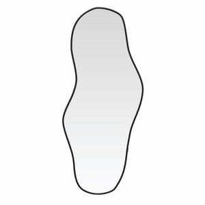 vidaXL Wall Mirror Black 60x25 cm