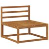 vidaXL Outdoor Sofa Set 11 pcs Natural Solid Acacia Wood