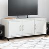 vidaXL TV Cabinet White 100.5x39x43.5 cm Steel