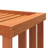 vidaXL Outdoor Log Holder Wax Brown 109x52x106 cm Solid Wood Pine