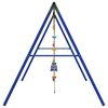 vidaXL Outdoor Swing Set with Swings. Ladder. Disc Swing