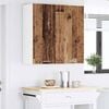 vidaXL Hanging Cabinet Old Wood 80 x 31 x 80 cm Engineered Wood