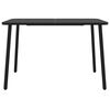 vidaXL Garden Table Anthracite 110x80x71 cm Steel