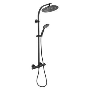 CORNAT Overhead Shower System NOIR STYLE Black