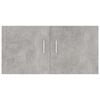 vidaXL Wall Mounted Cabinet Concrete Grey 80x39x40 cm Engineered Wood